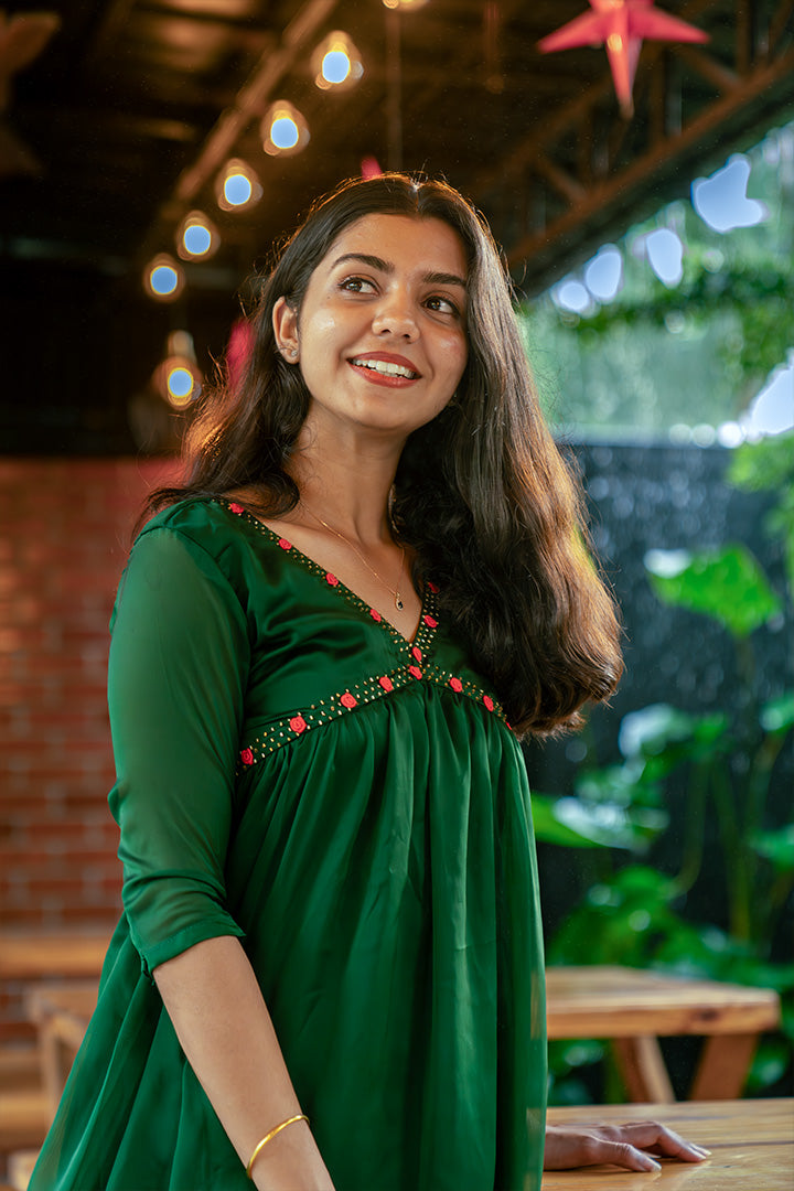 Dark Emerald Elegance