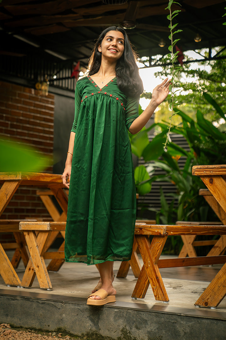 Dark Emerald Elegance